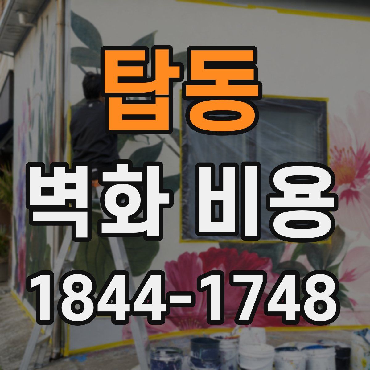 탑동 벽화 비용