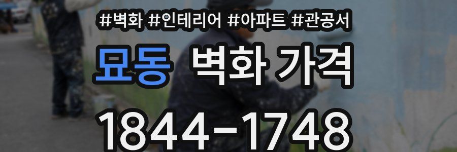 묘동 벽화 가격