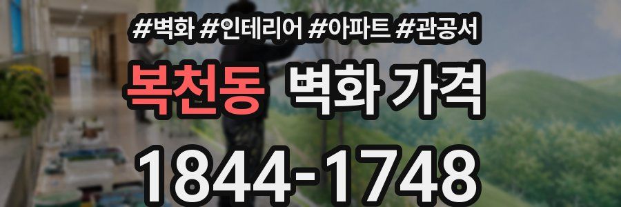 복천동 벽화 가격