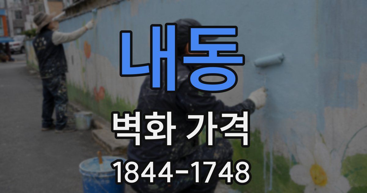 내동 벽화 가격