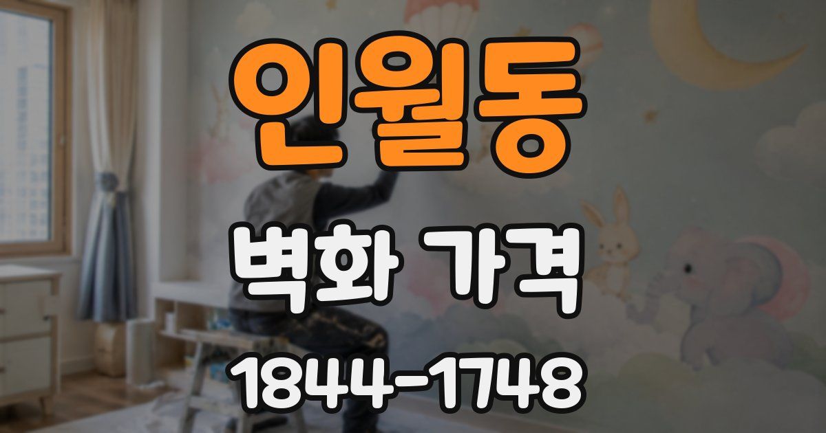 인월동 벽화 가격
