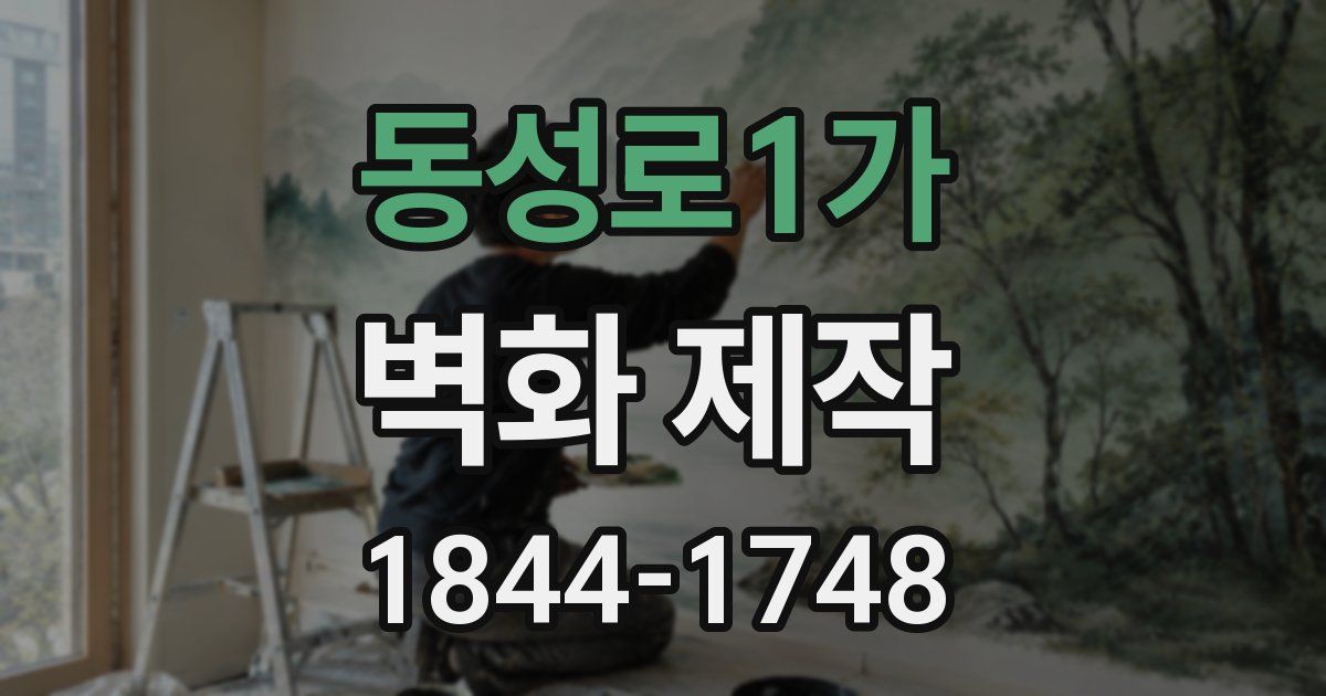 동성로1가 벽화 제작