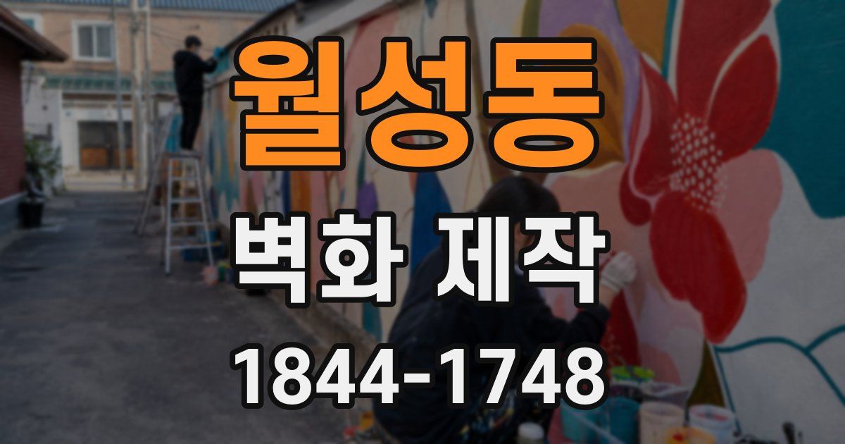 월성동 벽화 제작