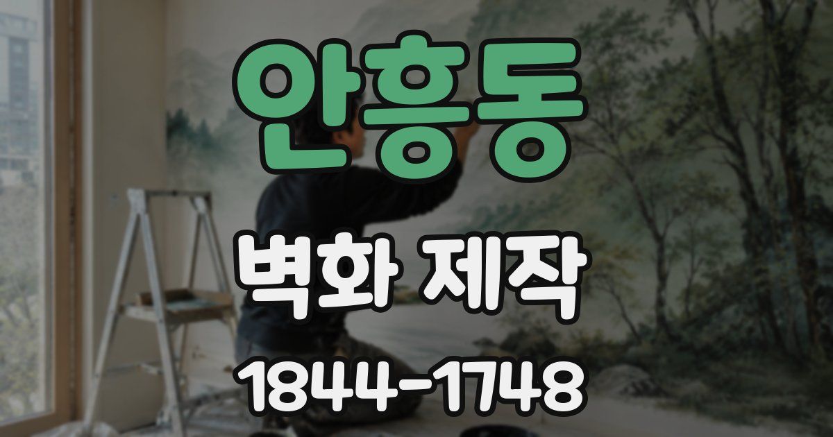 안흥동 벽화 제작