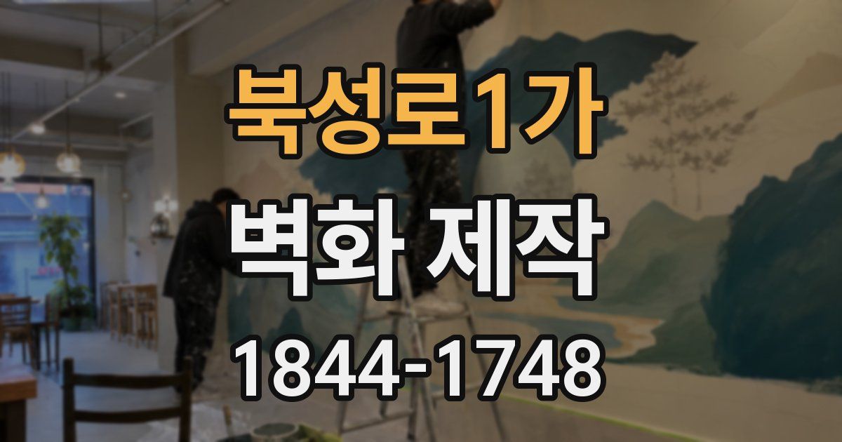북성로1가 벽화 제작