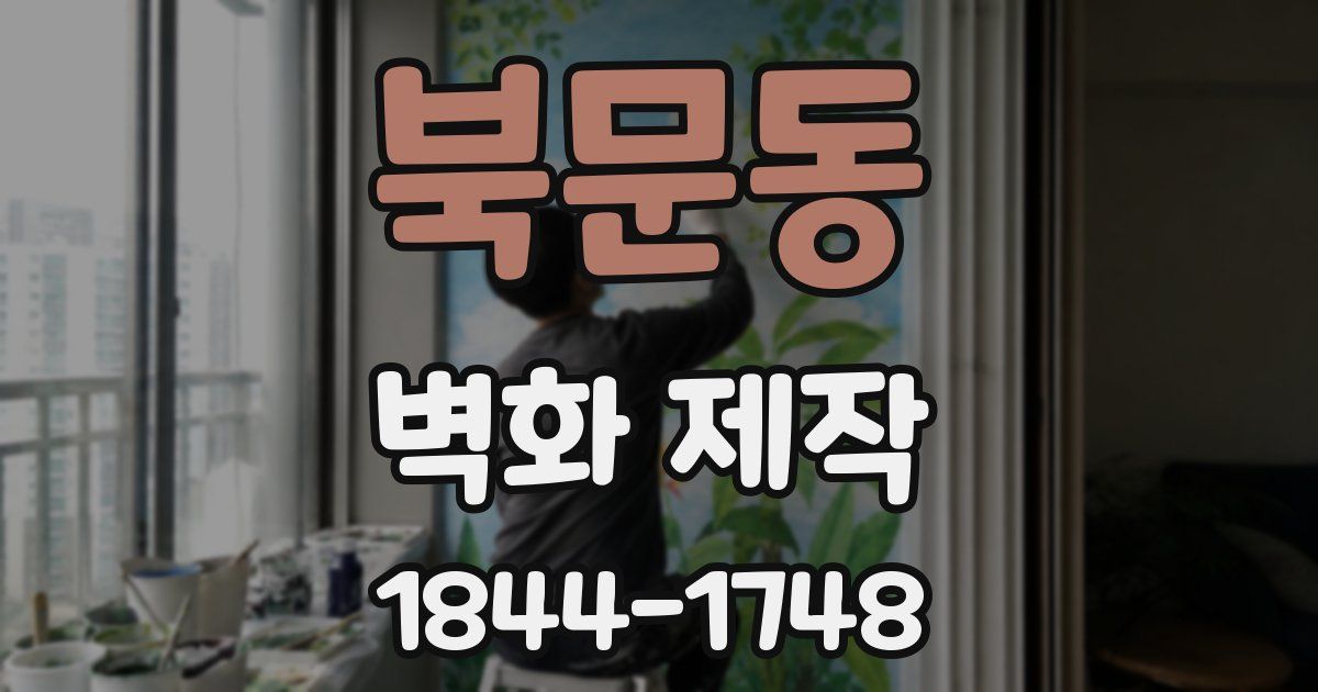 북문동 벽화 제작