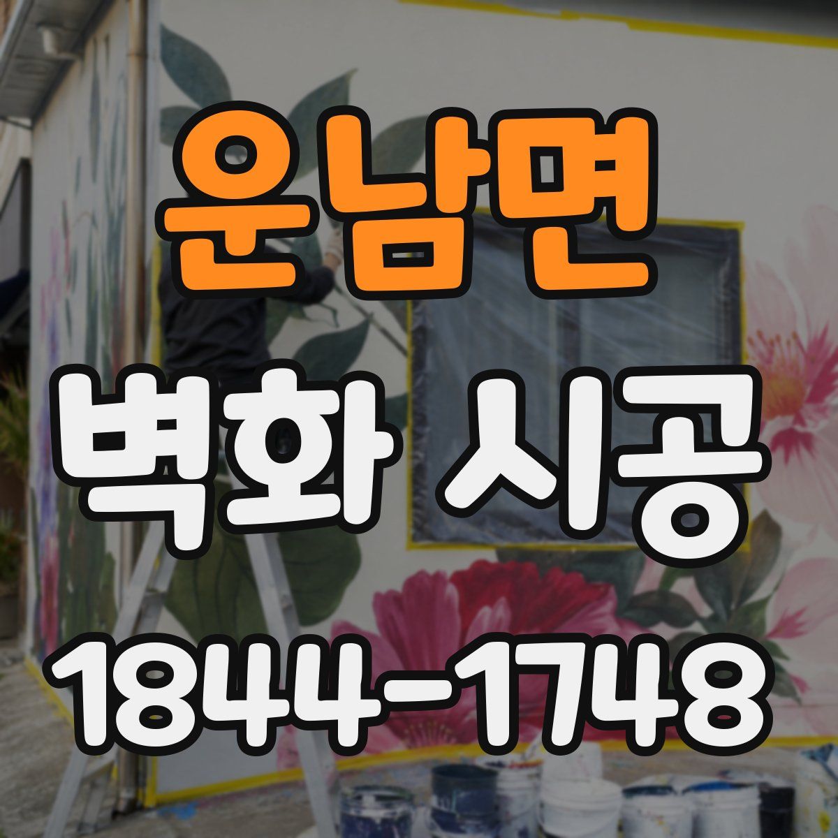 운남면 벽화 시공