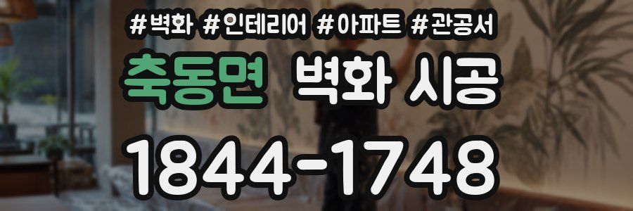 축동면 벽화 시공