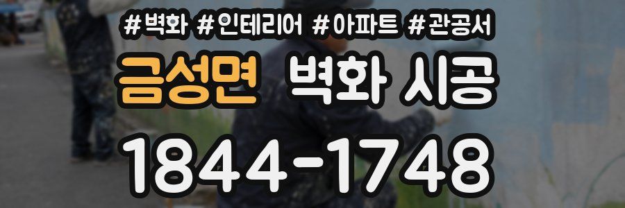 금성면 벽화 시공