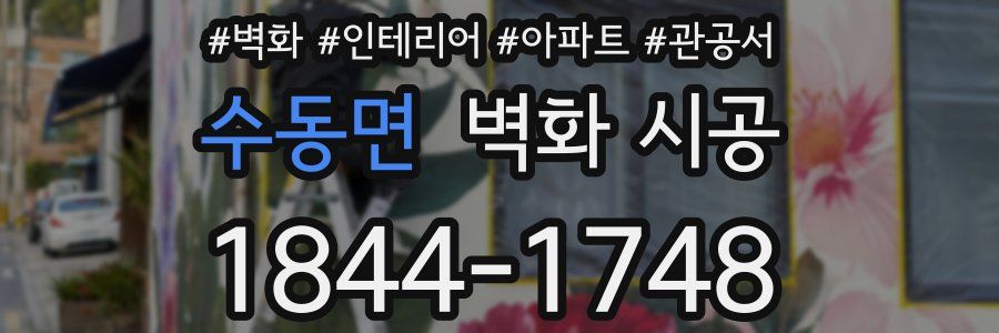 수동면 벽화 시공