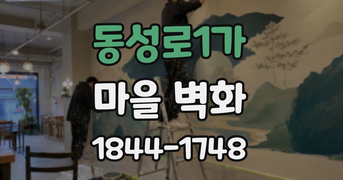 동성로1가 마을 벽화