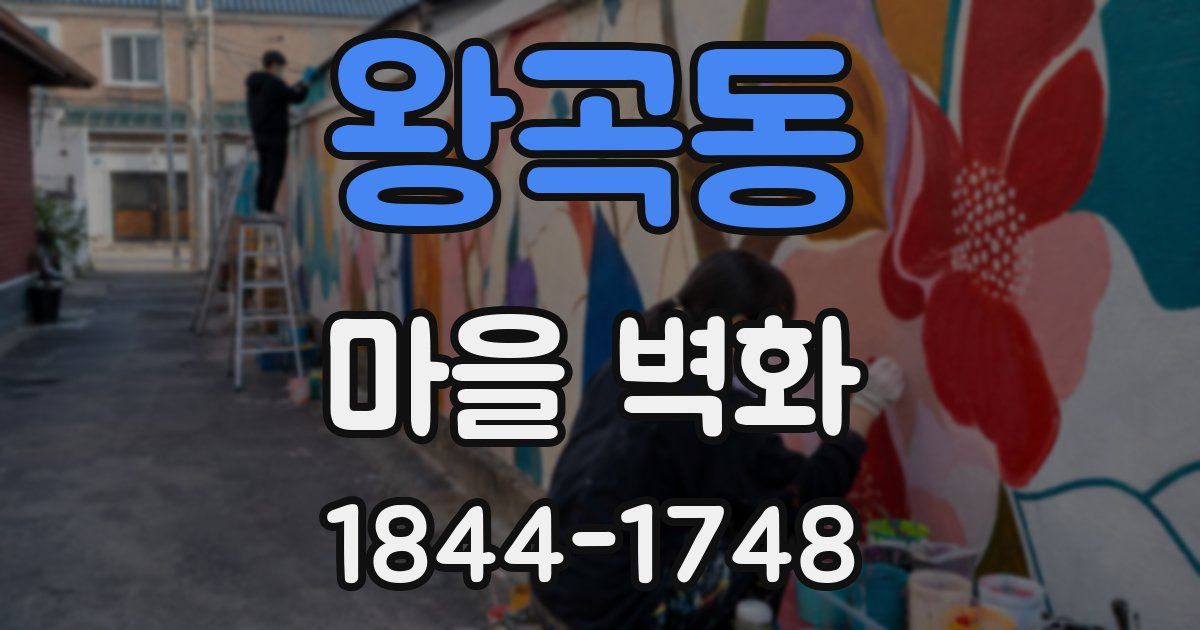 왕곡동 마을 벽화