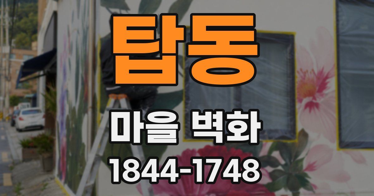 탑동 마을 벽화
