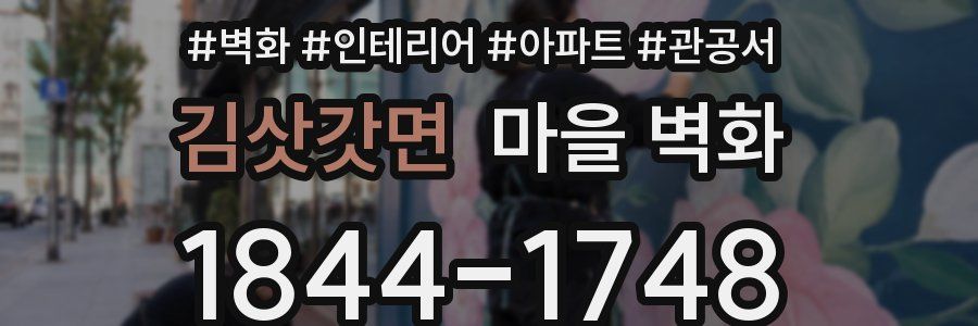 김삿갓면 마을 벽화