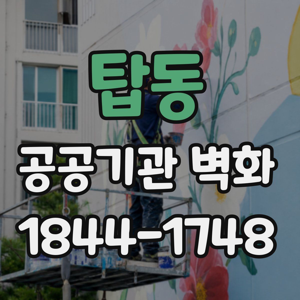 탑동 공공기관 벽화