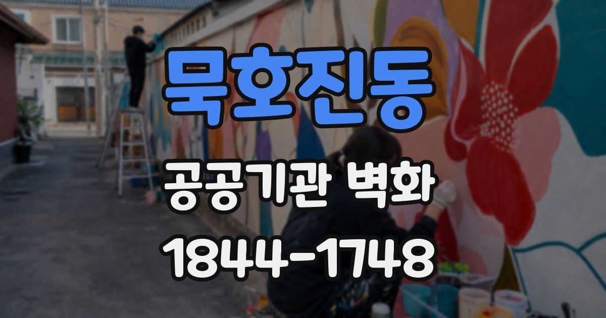 묵호진동 공공기관 벽화