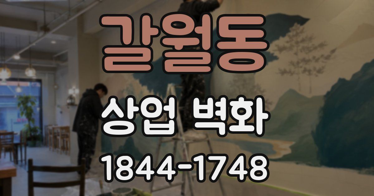 갈월동 상업 벽화