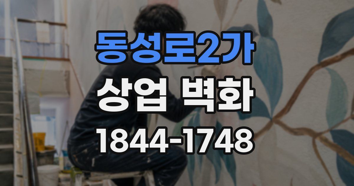 동성로2가 상업 벽화