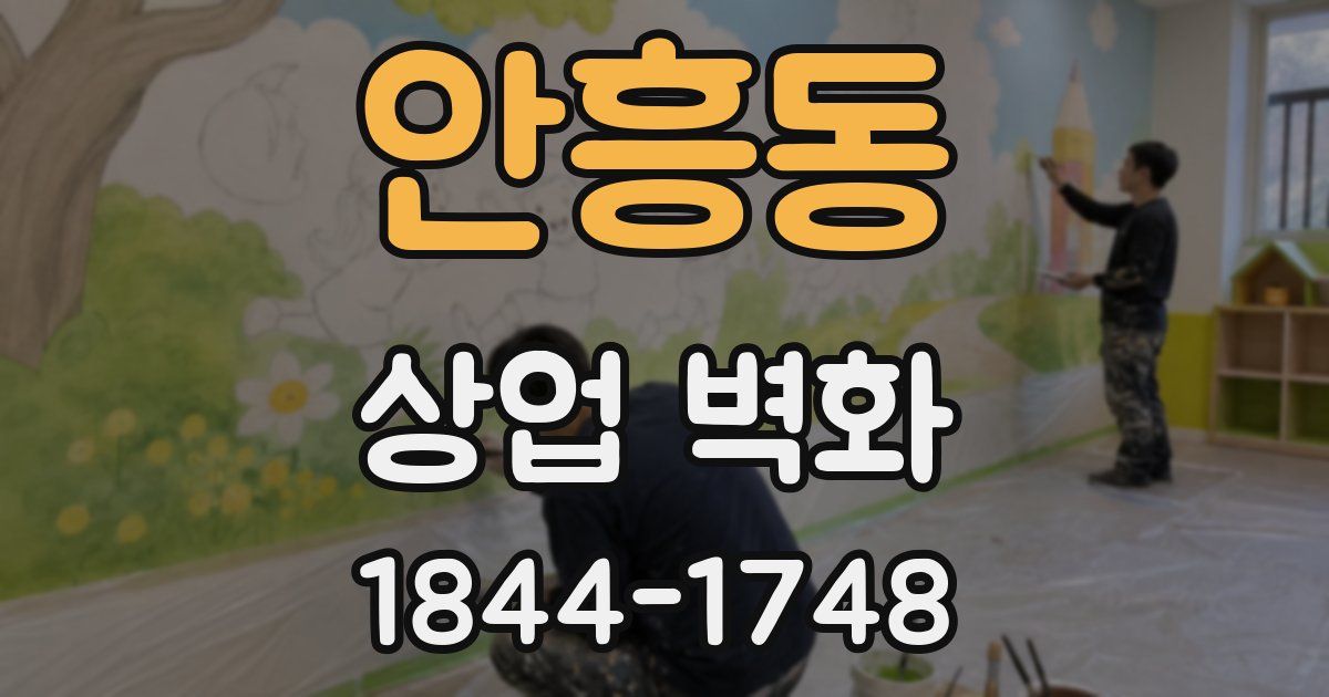 안흥동 상업 벽화