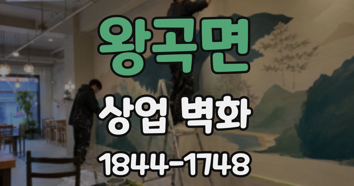 왕곡면 상업 벽화