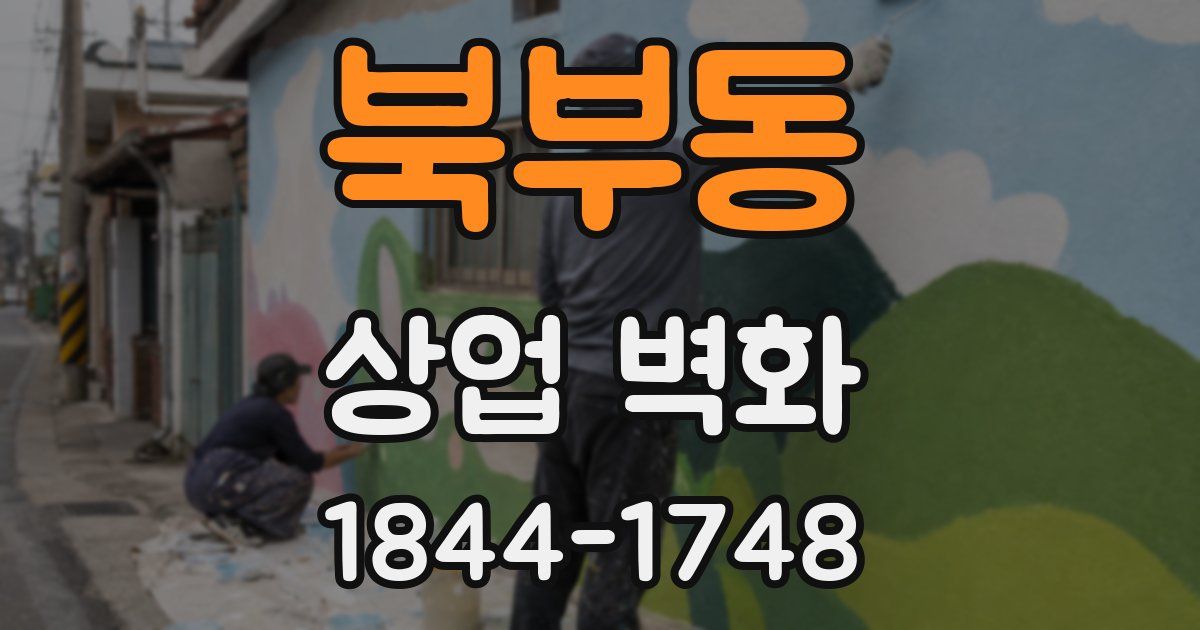 북부동 상업 벽화