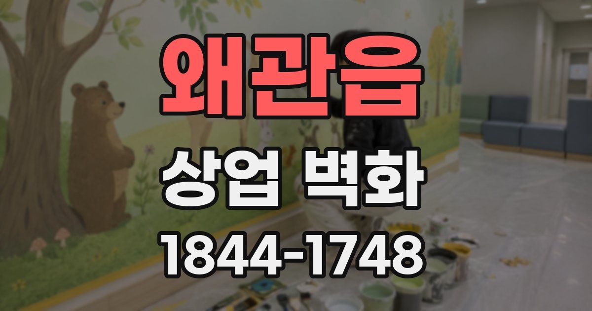 왜관읍 상업 벽화