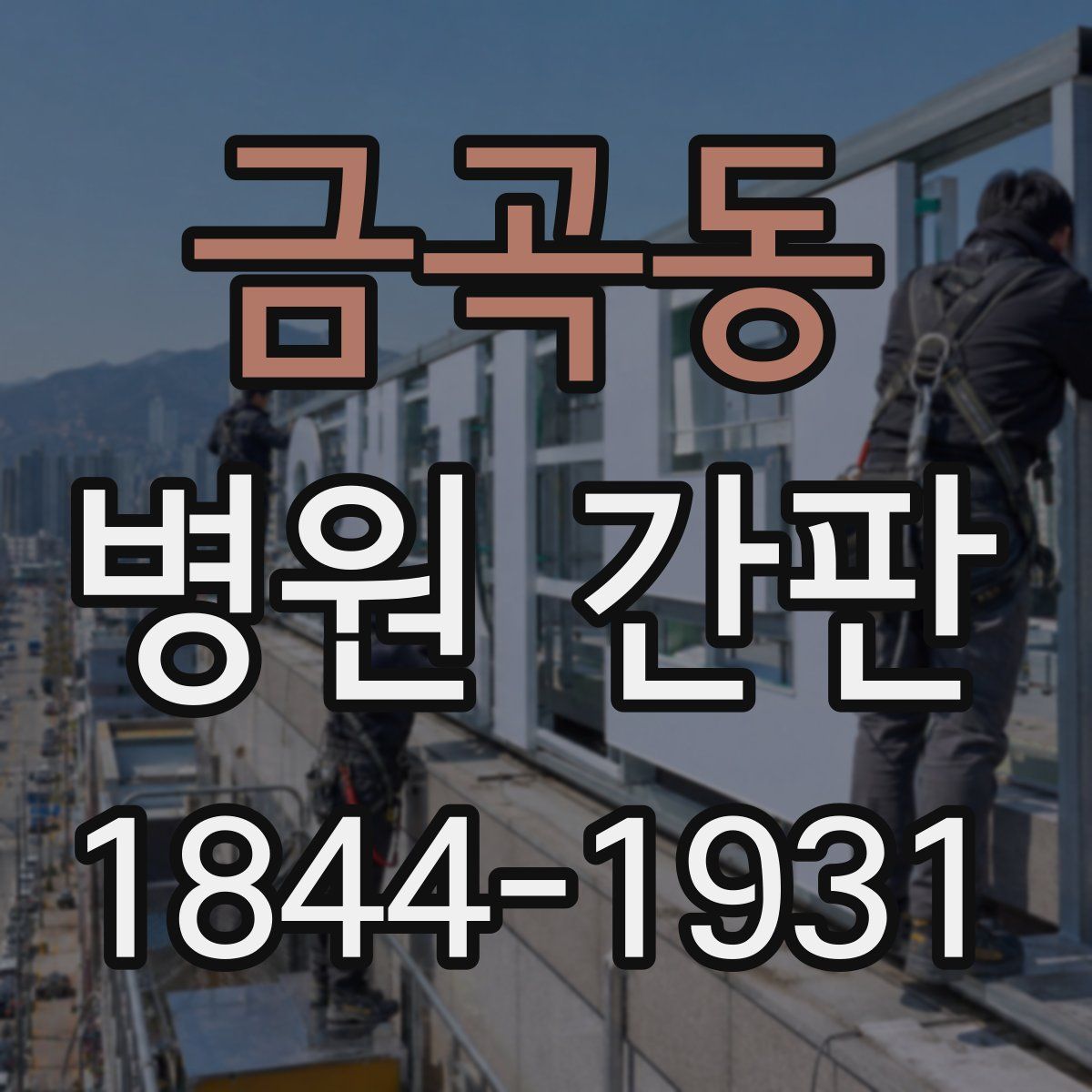 금곡동 병원 간판