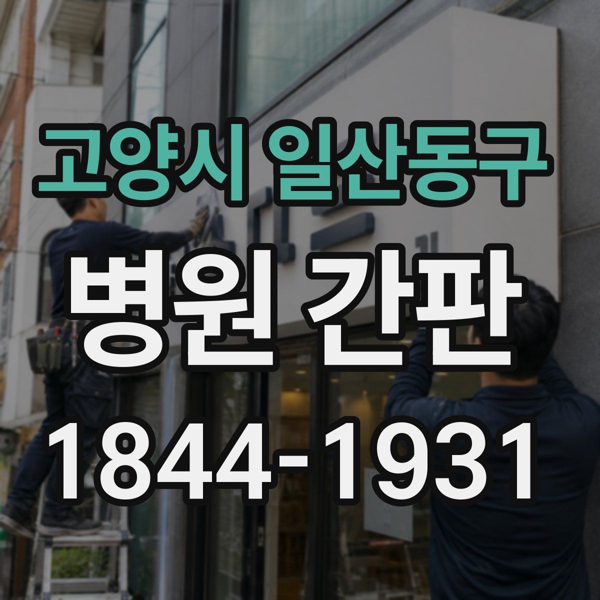 고양시 일산동구 병원 간판