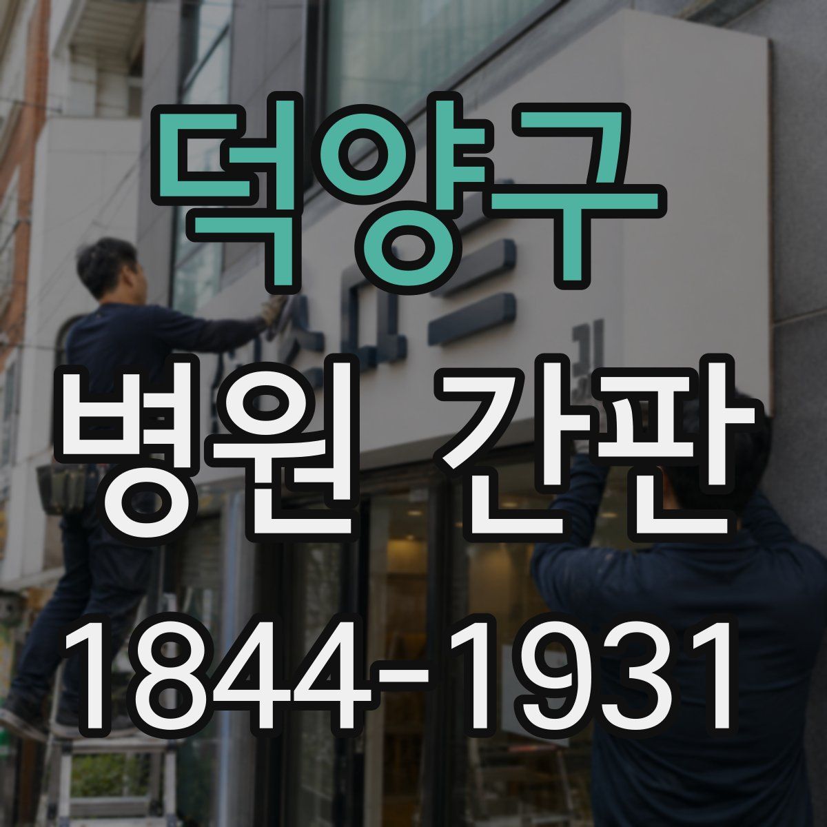 덕양구 병원 간판