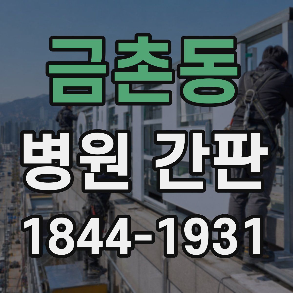 금촌동 병원 간판