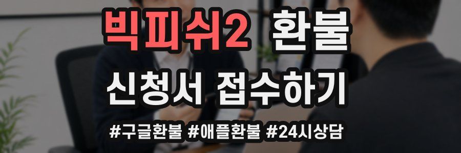 빅피쉬2 환불