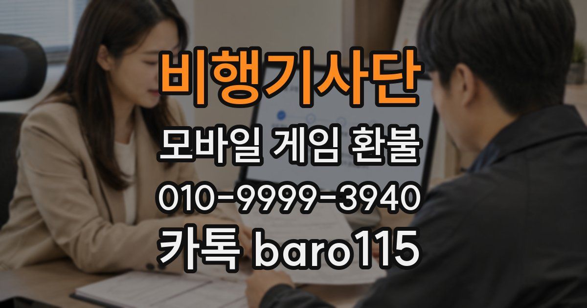 비행기사단 환불