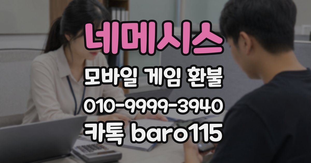 네메시스 환불