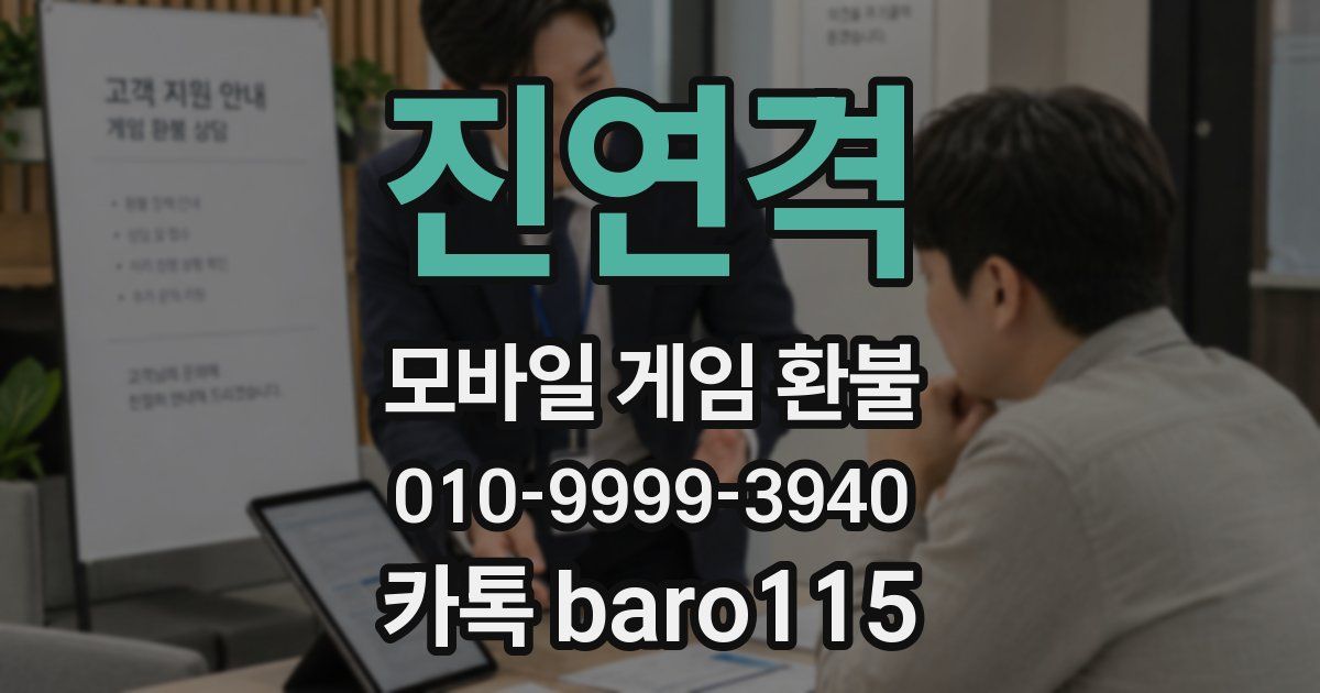 진연격 환불