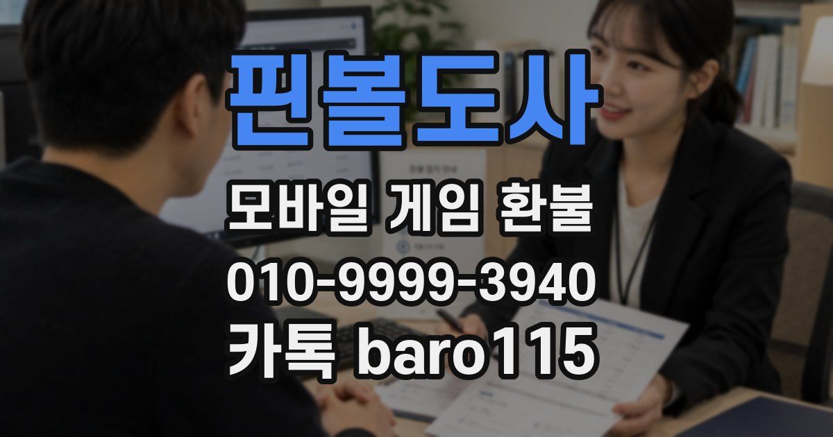 핀볼도사 환불