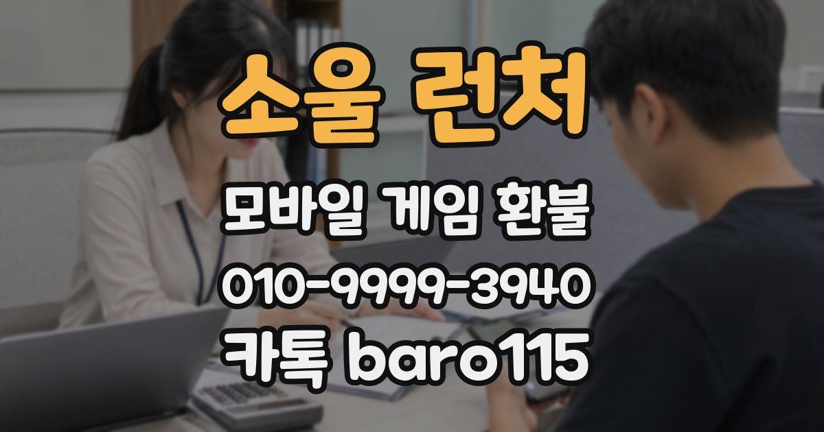 소울 런처 환불