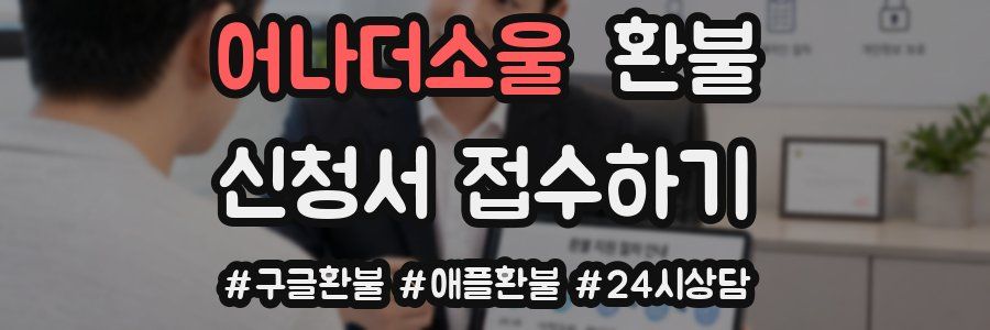 어나더소울 환불