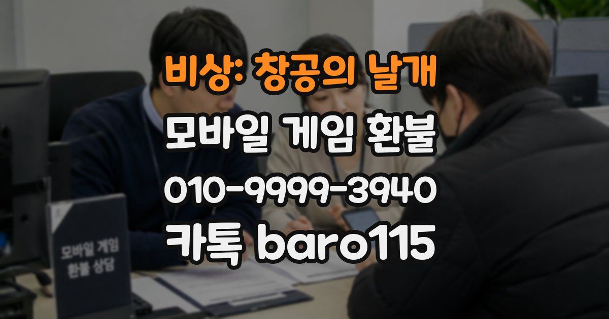 비상: 창공의 날개 환불