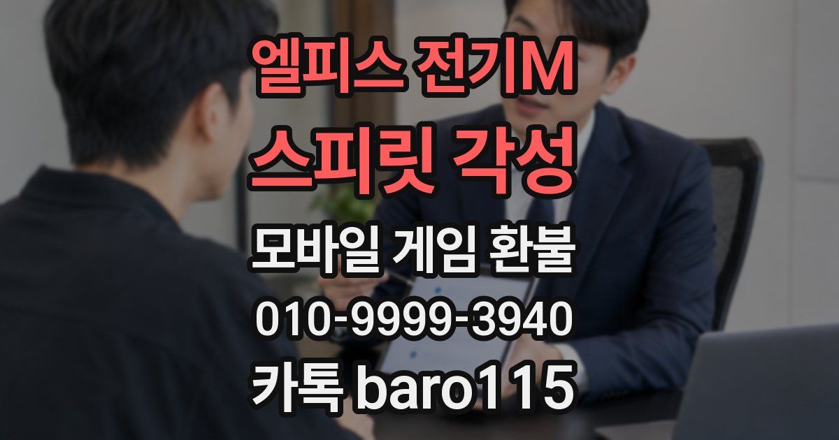 엘피스 전기M: 스피릿 각성 환불