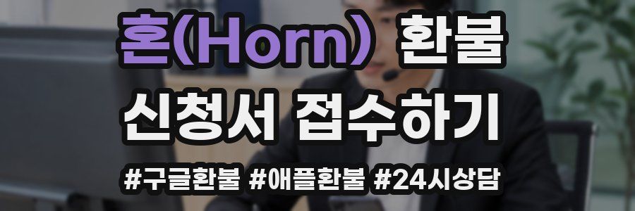 혼(Horn) 환불