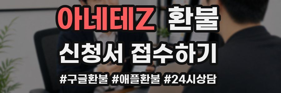 아네테Z 환불
