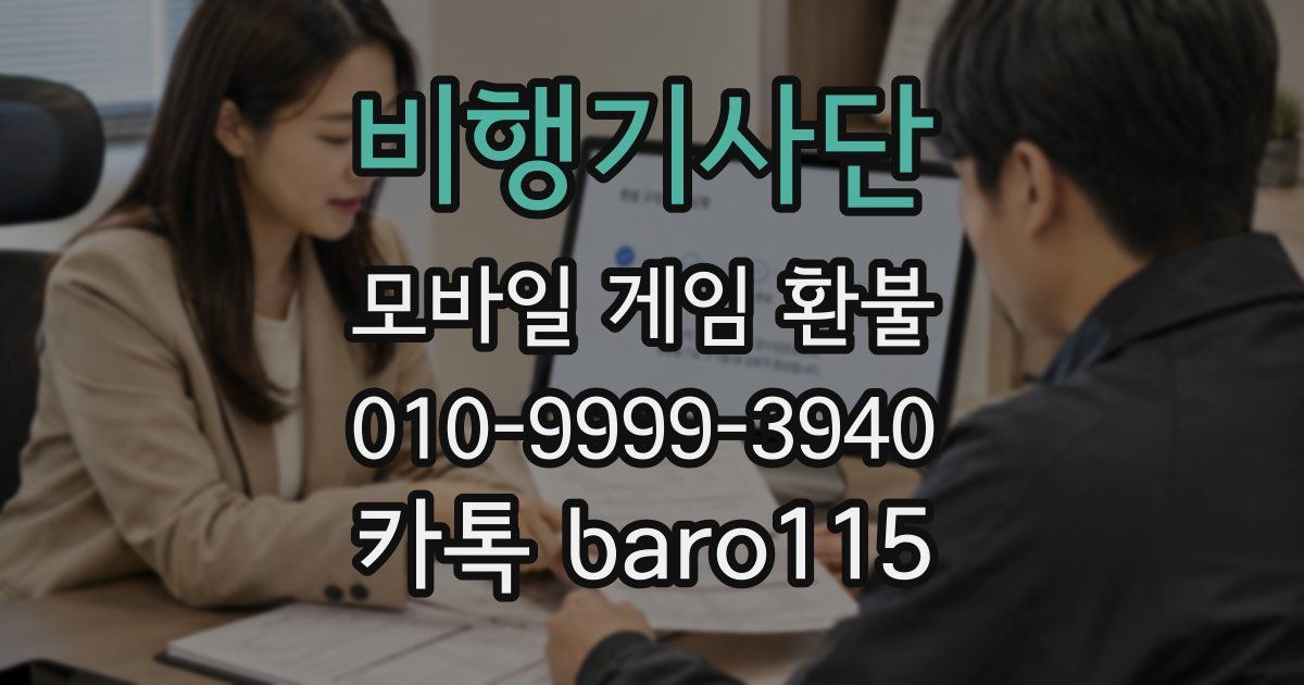 비행기사단 환불