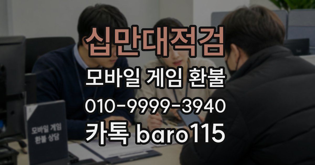 십만대적검 환불