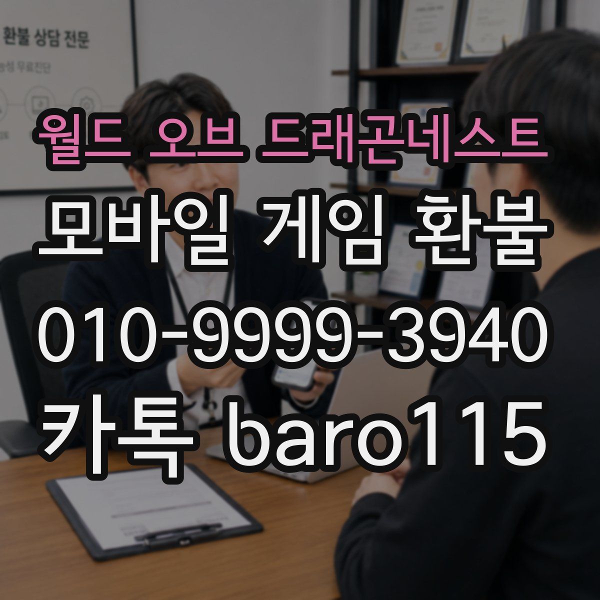 월드 오브 드래곤네스트 환불
