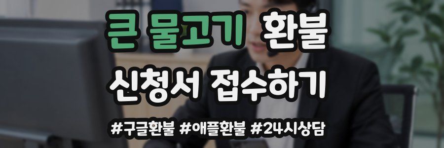 큰 물고기 환불