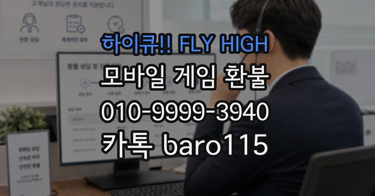 하이큐!! FLY HIGH 환불
