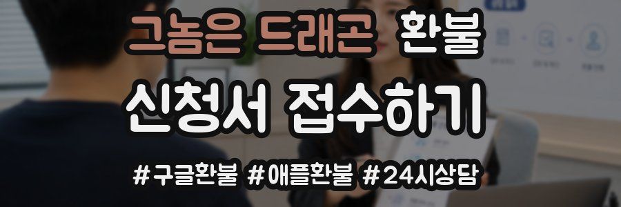그놈은 드래곤 환불