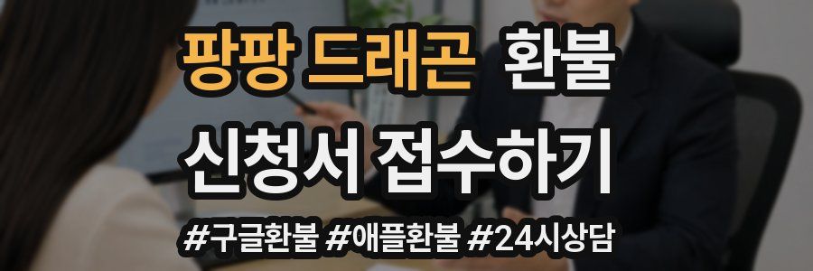 팡팡 드래곤 환불