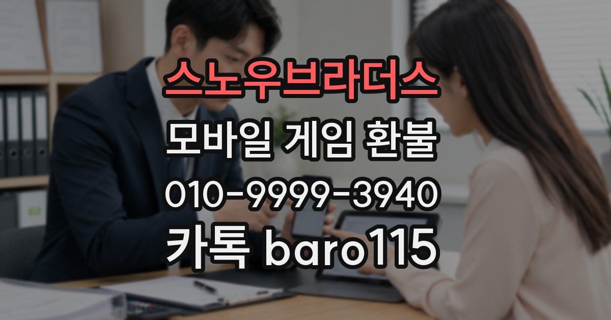 스노우브라더스 환불