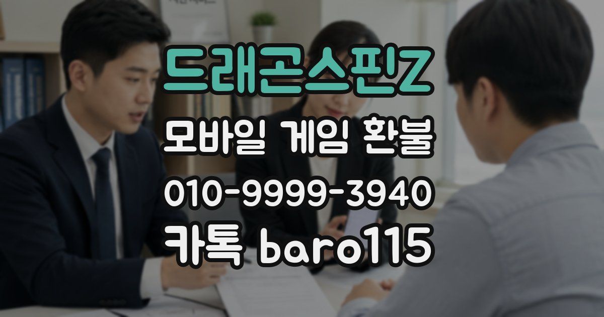 드래곤스핀Z 환불